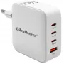 Nabíjačka QOLTEC 51828 140W GaN 3×USB‑C PD + 1×USB‑A QC 3.0 – multiportová rýchlonabíjačka