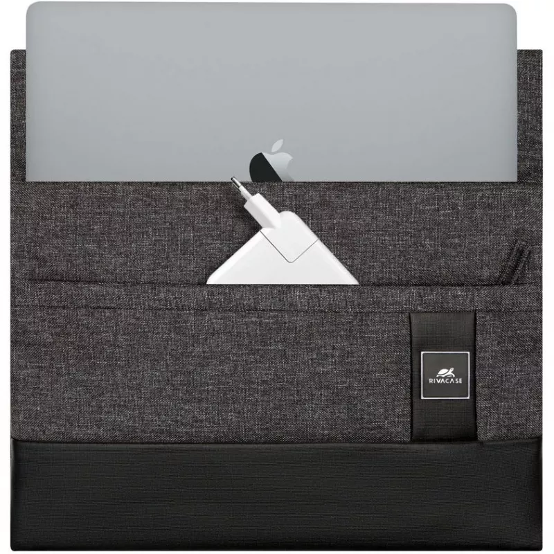 Puzdro Rivacase 8802 taška na notebook 33,8 cm (13,3 inch) čierna sivá