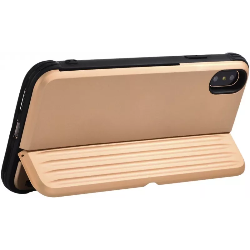 Ochranné puzdro Devia H-Card Series pre iPhone XS/X 5,8 palca, zlatá