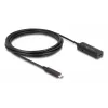 USB kábel DeLOCK 80027 3 m USB-C čierny