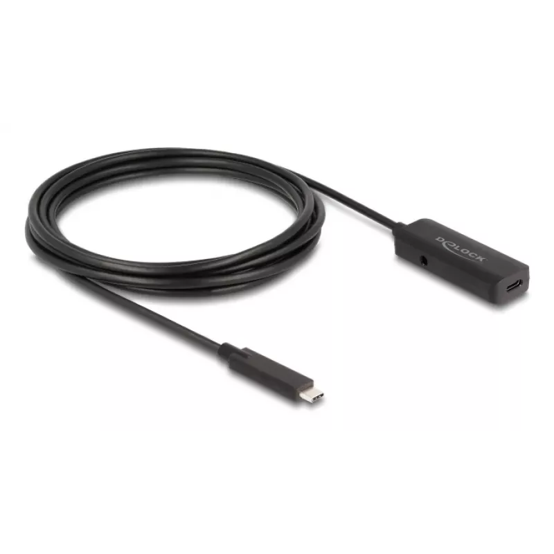 USB kábel DeLOCK 80027 3 m USB-C čierny