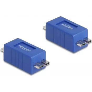 DeLOCK káblový adaptér Micro-B 67216 modrý