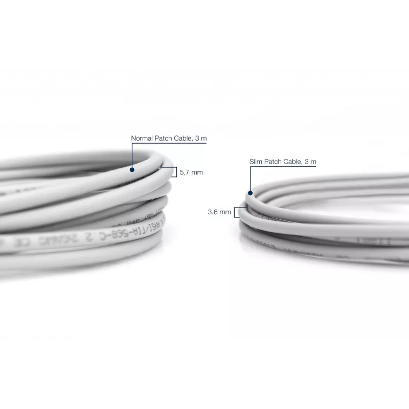 Sieťový kábel ASSMANN Electronic DK-1617-010S RJ-45 Cat6 1m sivý