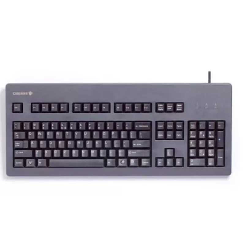 CHERRY G80-3000 klávesnica USB + PS/2 čierna