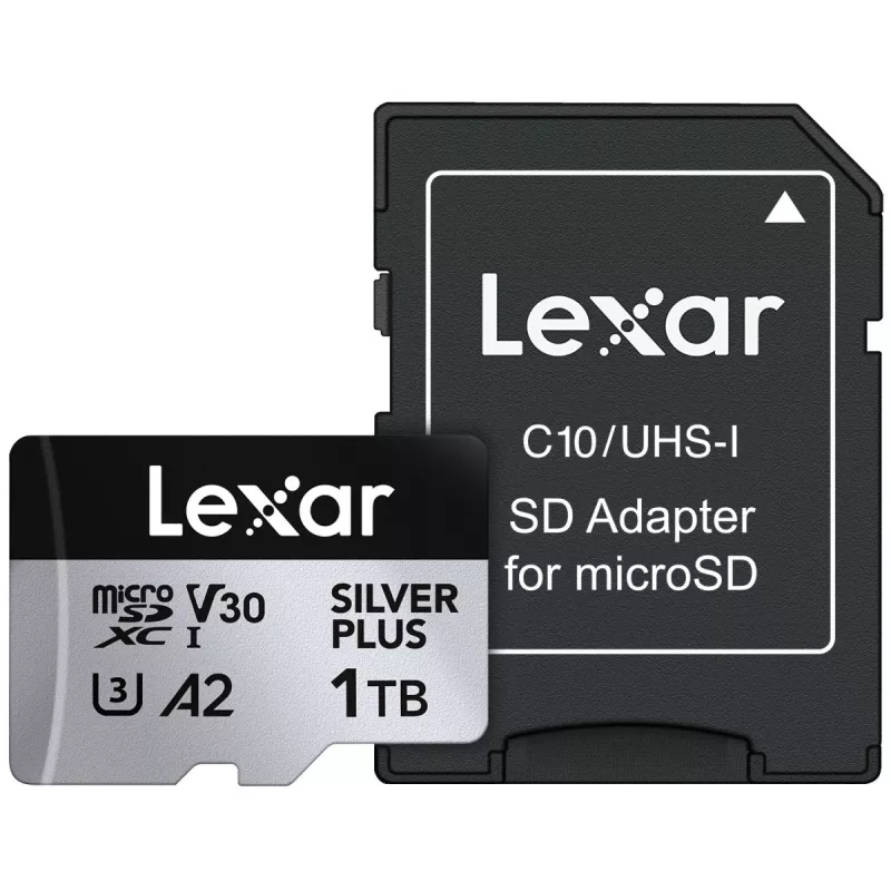 Flash pamäť Lexar 1TB UHS-I MicroSDXC SILVER PLUS