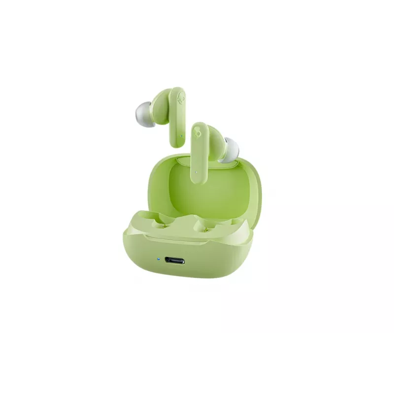 In-Ear True-Wireless headset Skullcandy Smokin’ Buds – zelený, intraaurálny, 20–20000 Hz, 0,0406 kg