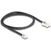 Sieťový kábel DeLOCK 88035 RJ45 na RJ11 1m čierny