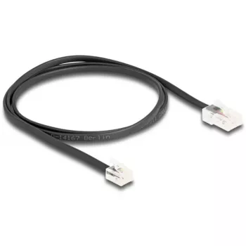 Sieťový kábel DeLOCK 88035 RJ45 na RJ11 1m čierny