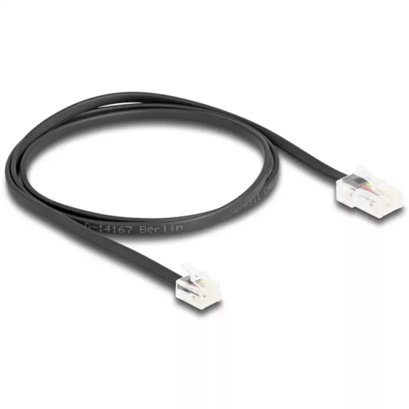 Sieťový kábel DeLOCK 88035 RJ45 na RJ11 1m čierny