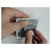 Delock 90757 spojka modulu Keystone RJ45 samica na RJ45 samicu, Cat.6A, tienená, s kovovou západkou a klipom