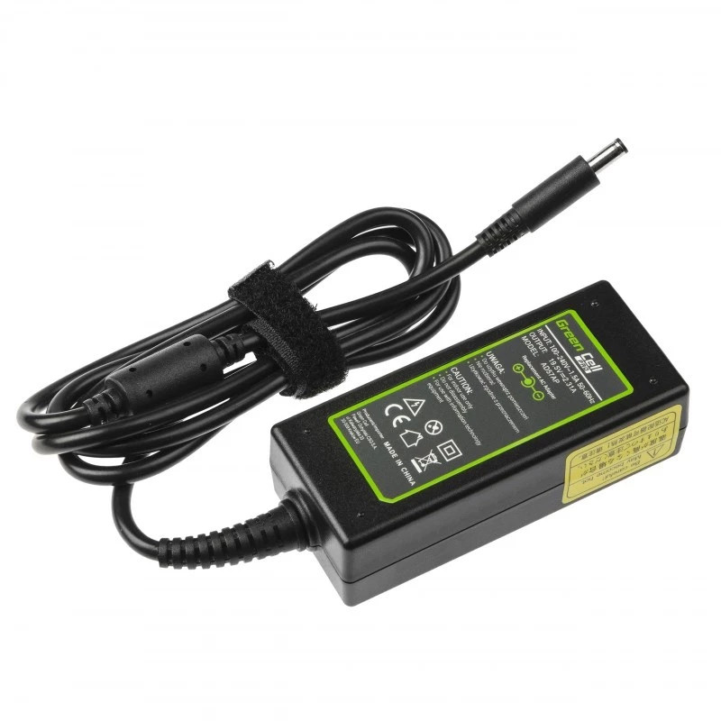 Napájací zdroj Green Cell AD57AP 45W 19,5V 2,31A pre Dell notebooky, interiér, čierny