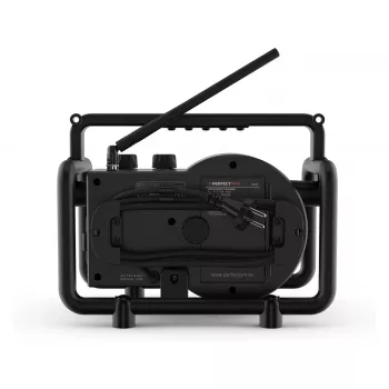 Perfectpro DABBOX rádio stavebné DAB+ FM AUX Bluetooth odolné proti nárazu