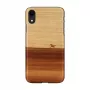 Puzdro na telefón man and wood pre iPhone XR — čierna, ochranné soft-shell puzdro