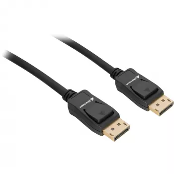 DisplayPort kábel Sharkoon 1.4 8K, 1 m, čierny