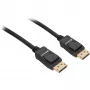 DisplayPort kábel Sharkoon 1.4 8K, 1 m, čierny
