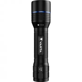 Baterka Varta F30R hliník nabíjateľná LED, hliníkové puzdro, nabíjateľná