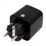 Shelly Plug PM Gen3 Matter 13A smart zásuvka, čierna