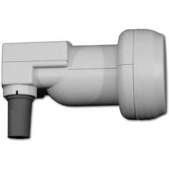LNB Televes SP4EN Low-Noise-Block-Konverter 10,7–11,7 GHz, Feedhorn 4 cm, 80 mA, sivá