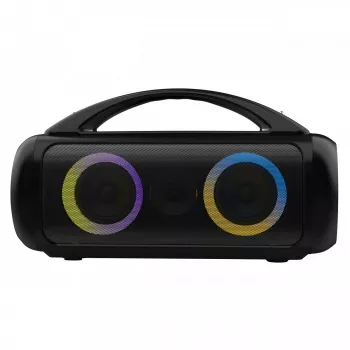 Prenosný reproduktor MEDIA-TECH MT3184 — Bluetooth 5.3, 60W RMS, IPX5, Li-Ion batéria 16h, USB-C nabíjací konektor, MicroSD, TWS, mikrofón, diaľkový ovládač