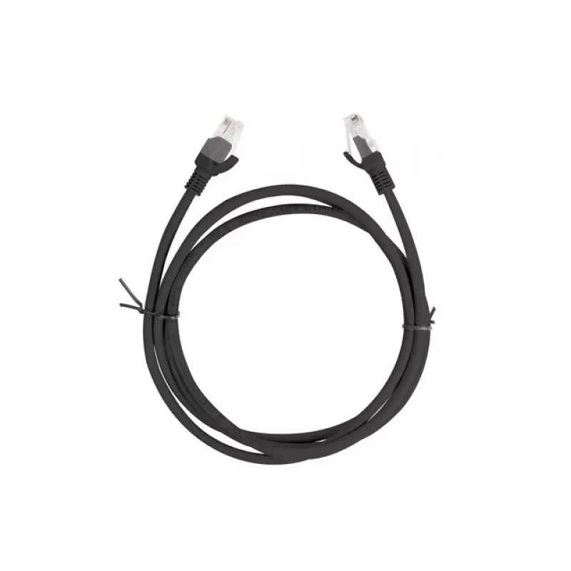 Sieťový kábel Lanberg PCU6-10CC-0150-BK RJ-45 Cat6 1,5 m čierny