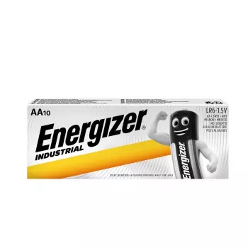 Energizer Industrial AAA alkalické batérie - 6x balenie po 10 + 6x balenie po 10 zadarmo