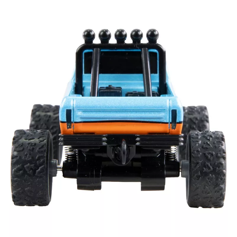 Rádiom ovládaný Amewi Monster Truck DieCast 1:64 RTR, modrá/oranžová