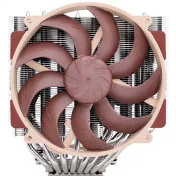Vzduchový chladič Noctua NH-D15 G2 HBC, dva 140 mm ventilátory, 1250–1500 RPM, 155,6 m³/h, 12 V, meď, 152×150×168 mm