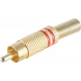 shiverpeaks BS52020-R káblový spoj RCA zlatý (BS52020-R)