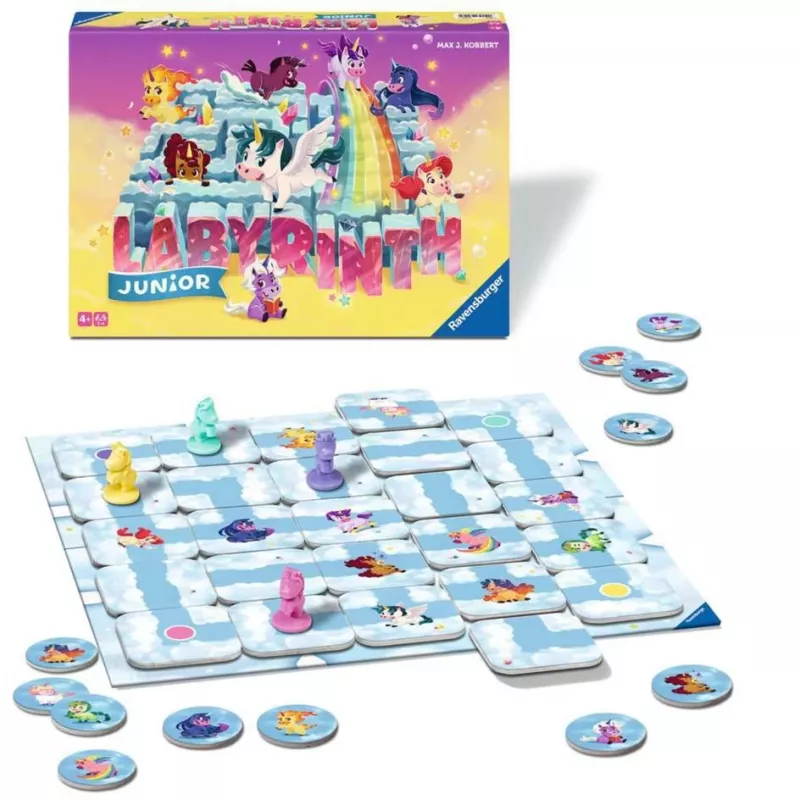 Spoločenská hra Ravensburger 23046 — rodinná skladacia hra, 15 min. hrací čas, od 4 rokov