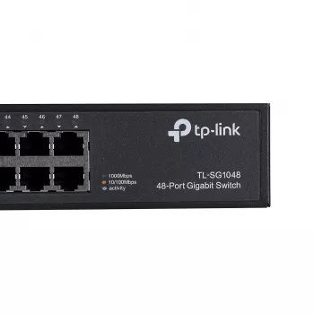 TP-Link TL-SG1048 nespravovaný Gigabit Ethernet (10/100/1000) 1U čierny