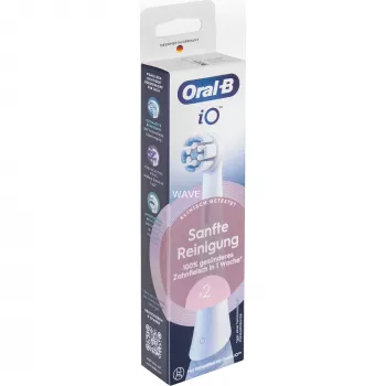 Náhradné hlavice pre elektrické zubné kefky Oral-B iO Gentle Cleaning biela, balenie 2 ks