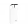 Powerbank EnerGo 10000mAh biela-čierna