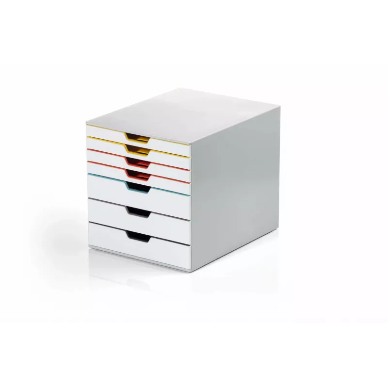 Durable VARICOLOR MIX 7 sivý plast 7 zásuviek