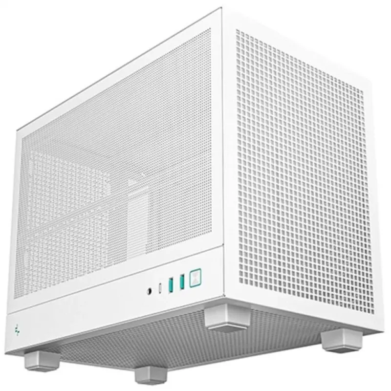 Počítačová skriňa DeepCool CH160 MESH WH, ATX, biela
