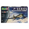 Plastový model lietadla REVELL Messerschmitt P.1099A-P-SER mierka 1/72