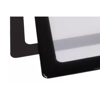 Protiprachový filter DEMCiflex DF0506 230 mm štvorcový, čierny, umývateľná sieťka, pre 230×230 mm ventilátor alebo vetrací otvor