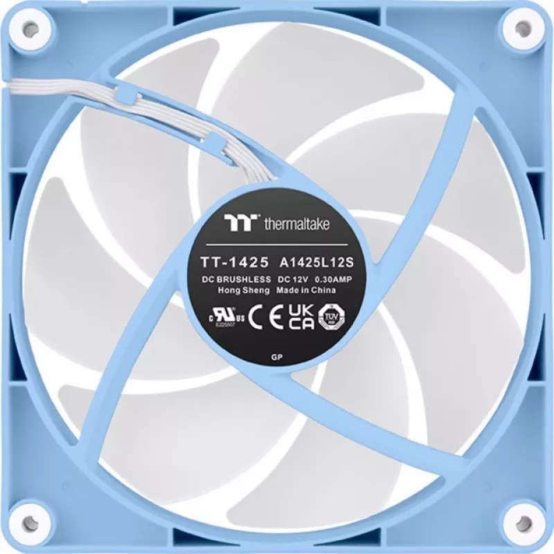 Thermaltake CT140 ARGB 140 mm skriňový ventilátor balenie 2 ks modrá