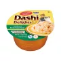 INABA Dashi Delights kura s bonito vločkami v bujóne – maškrty pre mačky – 70 g