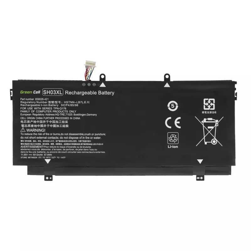 Batéria Green Cell HP147 Spectre x360 13-AC 13-W 13-W050NW 13-W071NW