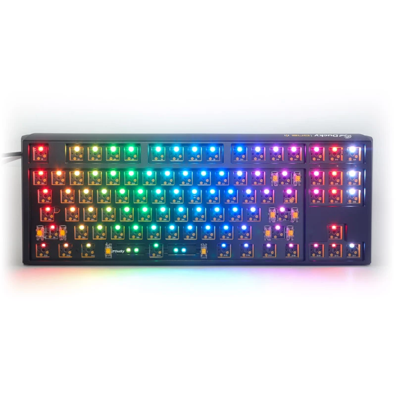 Ducky One 3 Hot-Swap Barebone TKL Gaming klávesnica USB US-angličtina čierna