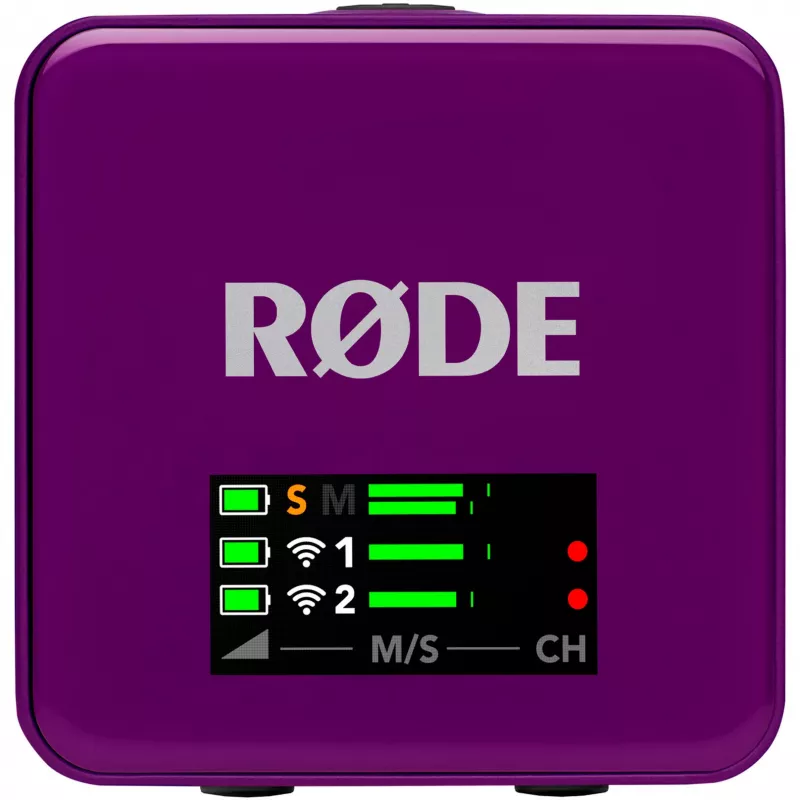 RØDE Wireless GO III Purple – bezdrôtový mikrofónový systém (fialová)