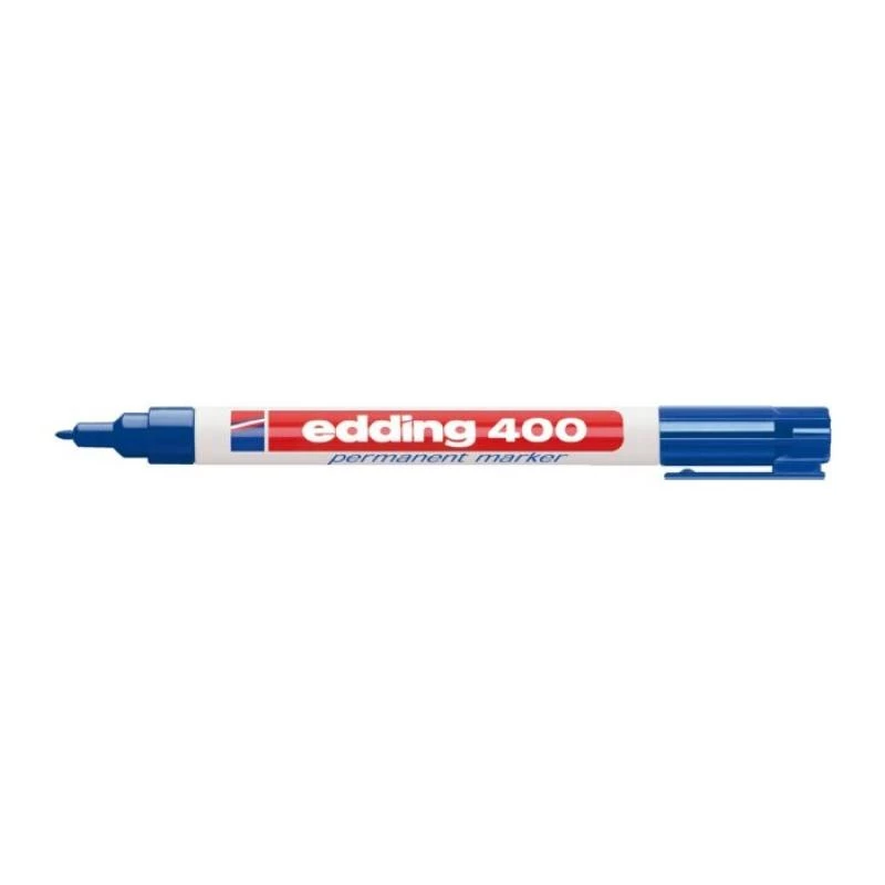 Permanentný marker Edding 400 modrý