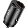 Autonabíjačka YENKEE CAR 02 Power Delivery 30W s USB-A a USB-C konektormi