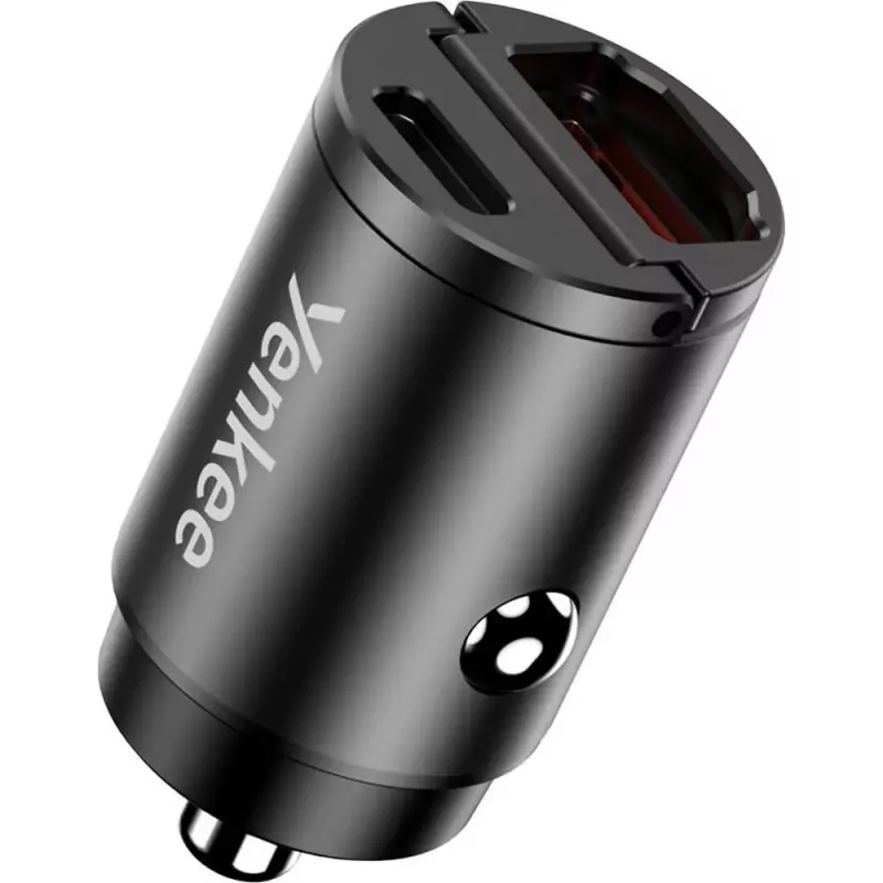 Autonabíjačka YENKEE CAR 02 Power Delivery 30W s USB-A a USB-C konektormi
