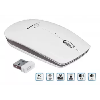 Esperanza EM120W myš RF bezdrôtová optická 2400 DPI