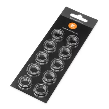 O-krúžok EK Water Blocks hliník strieborný 10 ks