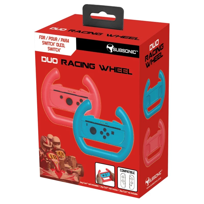 Subsonic Superdrive volant pre Nintendo Switch Joy-Con, 2-balenie (SA5597)