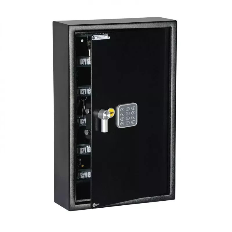Nástenný trezor Yale YKB/550/DB1 elektronický zámok čierny 350x130x550mm