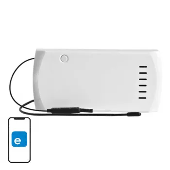 Sonoff iFan04-H káblový a bezdrôtový inteligentný ovládač ventilátora biely