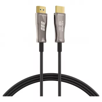 EFB Elektronik HDMI optický kábel AOC Active 4K60Hz čierny – digitálny/display/video – 20 m (HDMI-20-00008)